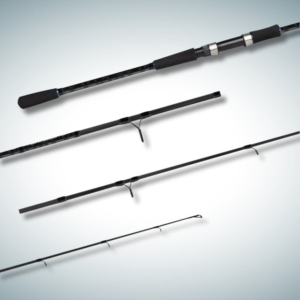Vara Lancer HD 2,40m 40lbs Molinete IM6 2 Partes Saint Ação Rápida Pesqueiro Pesca Pesada Tamba