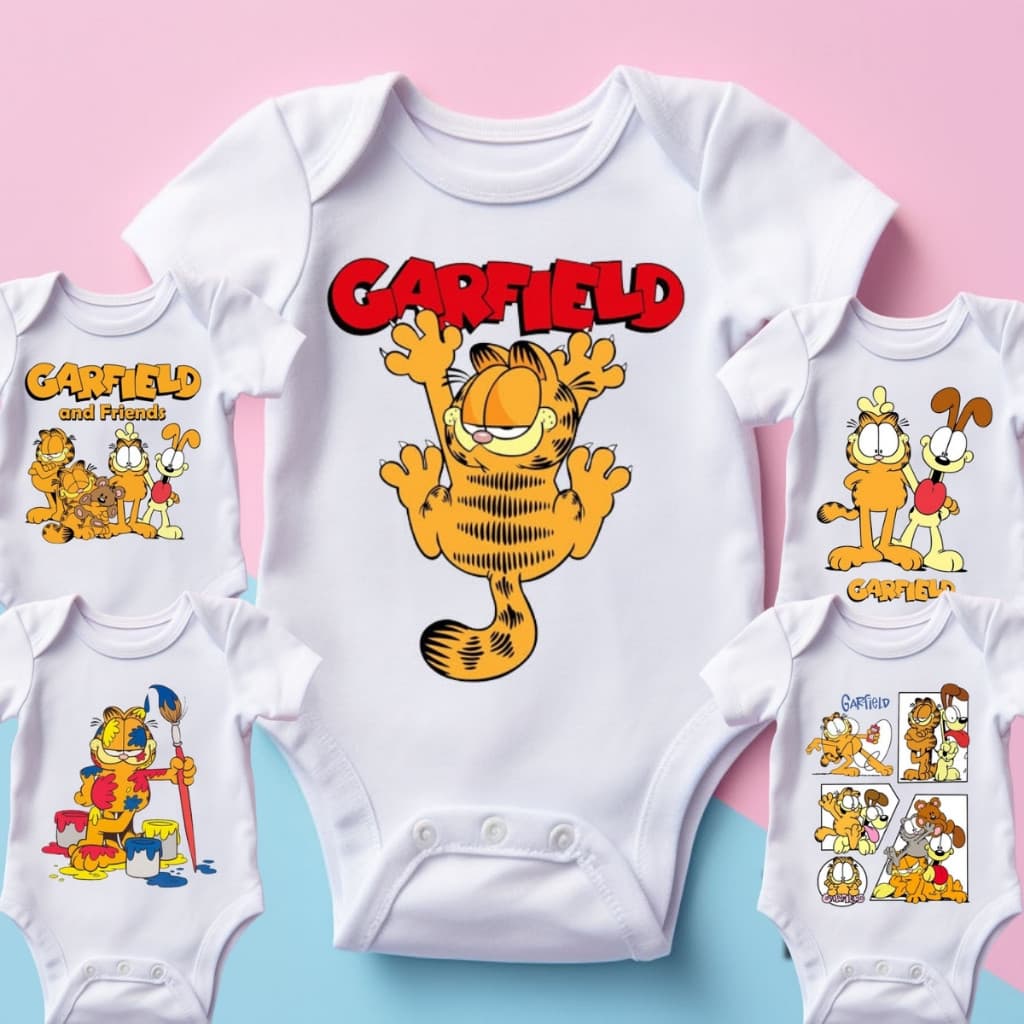 Body Garfield Personalizado | Roupinha Criativa para Bebê ! Preço baixo