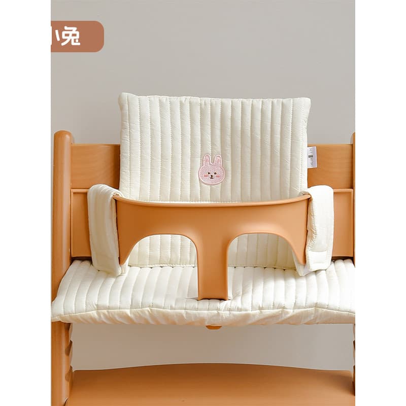 Almofada para cadeira de jantar estilo ins coreano, almofada para assento de cadeira de crescimento de bebê, espessada,