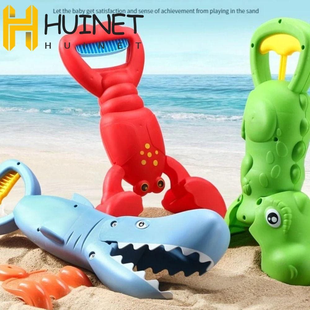 Clipe De Brinquedo De Crocodilo De Tubarão HUINET , Brinquedos Educativos De Garra De Areia De Desenho Animado Interativ