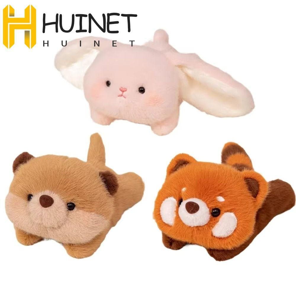 HUINET Almofada De Descanso De Pulso De Pelúcia , Panda Lontra Fofo Coelho Mouse Suporte , Boneca De Mesa Brinquedo Anim