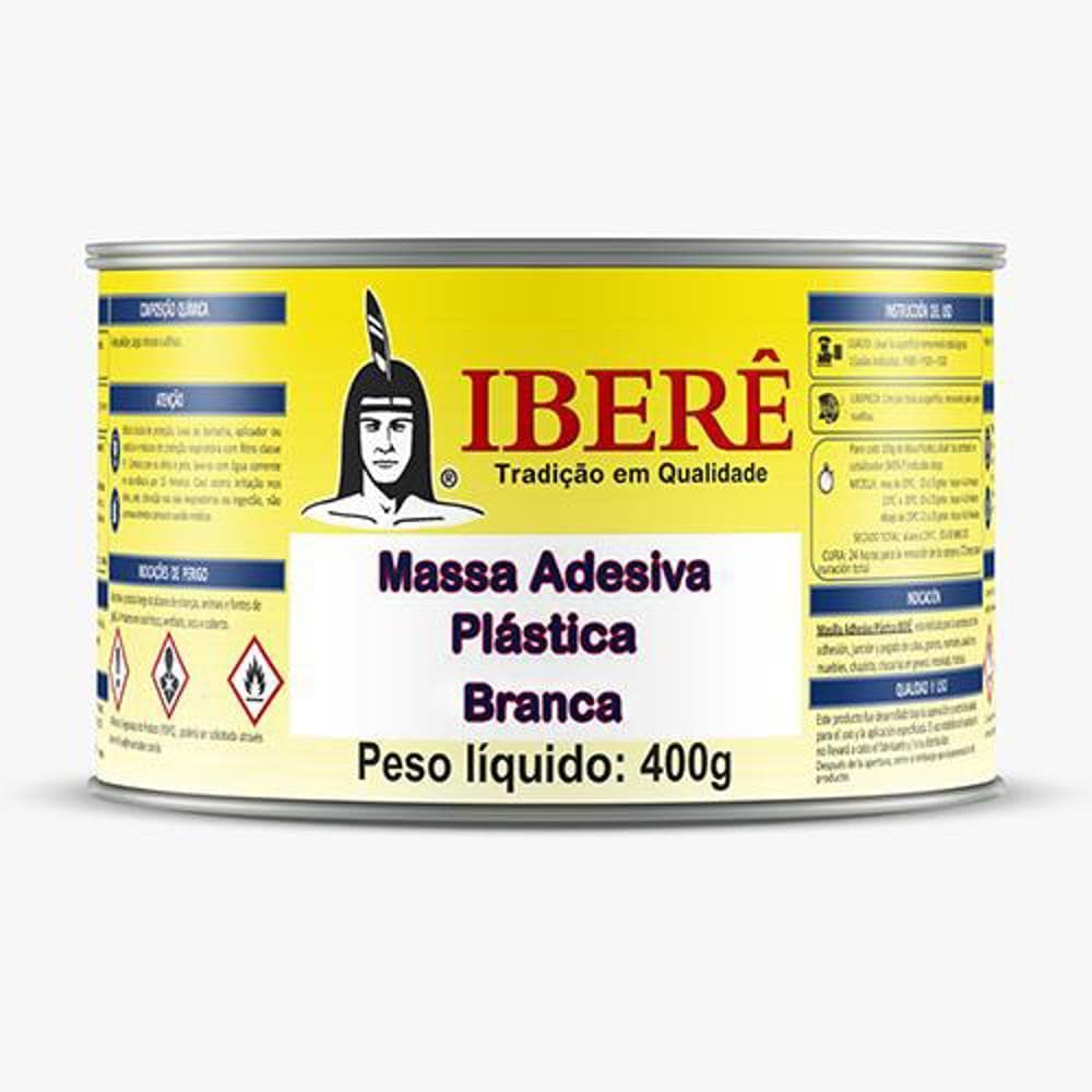 Massa Plástica Ibêre para Reparos e Acabamentos – Alta Resistência, Secagem Rápida e Fácil Aplicação