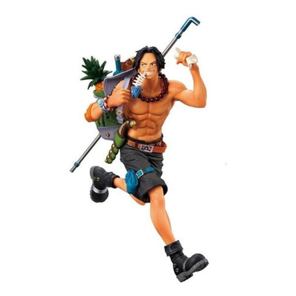 Boneco One Piece Figura De Boutique Correndo Suporte D.ace