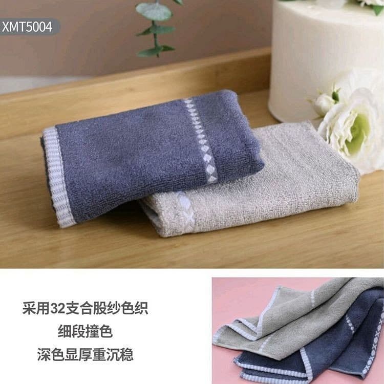 Novo estilo contador genuíno Oria fibra de bambu Jacquard rosto lavagem All-Match toalha de limpeza Facial XMT5004