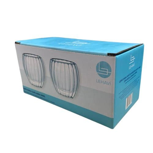 Conjunto 2 Copos Cafe Vidro Borossilicato 90ml Alta Durabilidade Design Elegante Resistente Temperatura