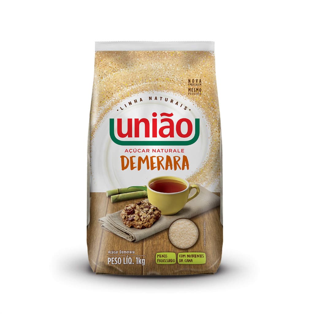 ACUCAR UNIAO DEMERARA NATURALE 1KG