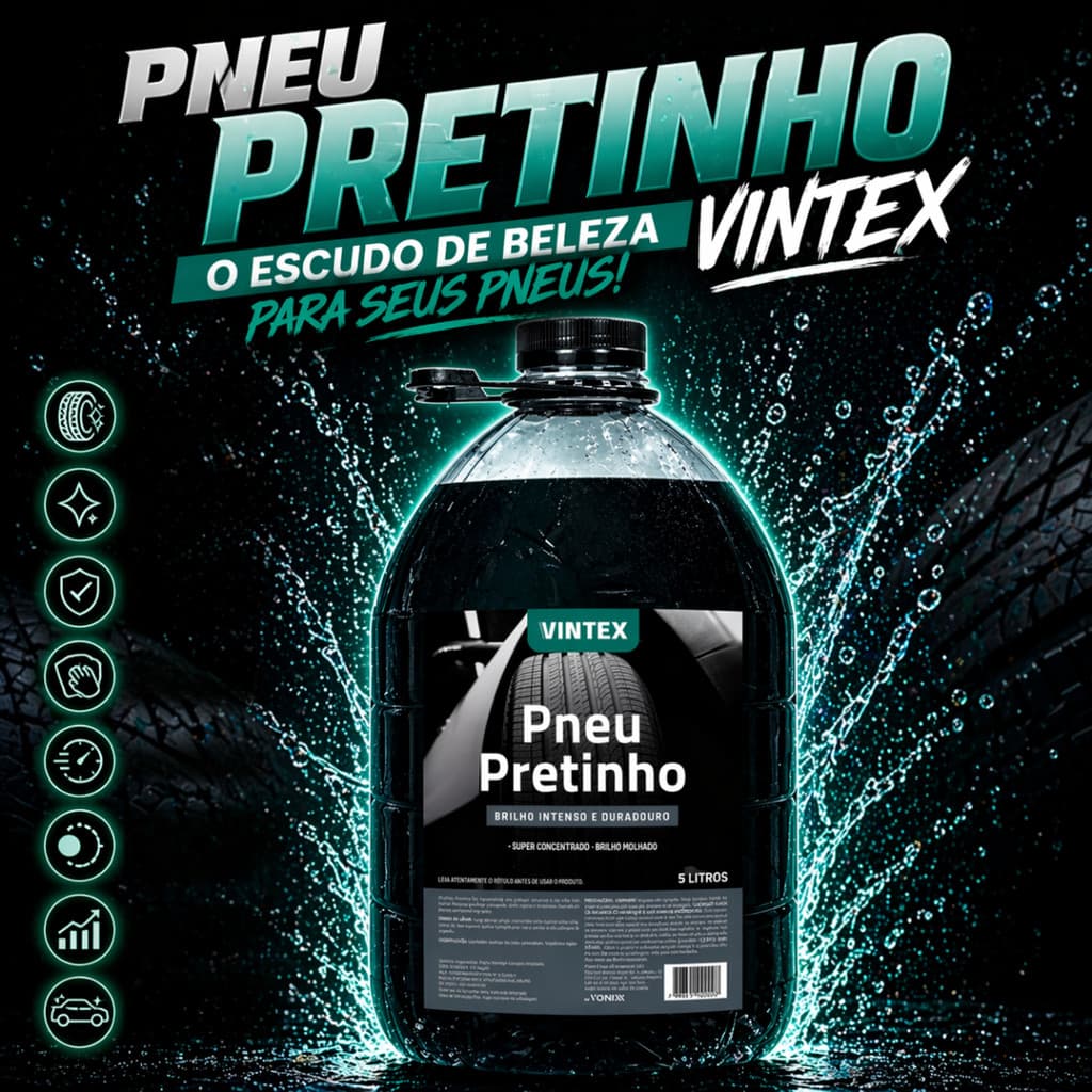 PNEU PRETINHO 5L VONIXX