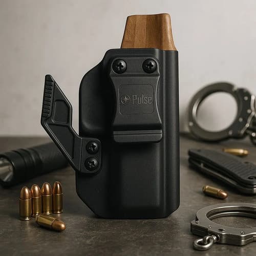 Coldre Kydex Premium Pulse Glock G19 19x 45 23 Velado Destro Destro Preto