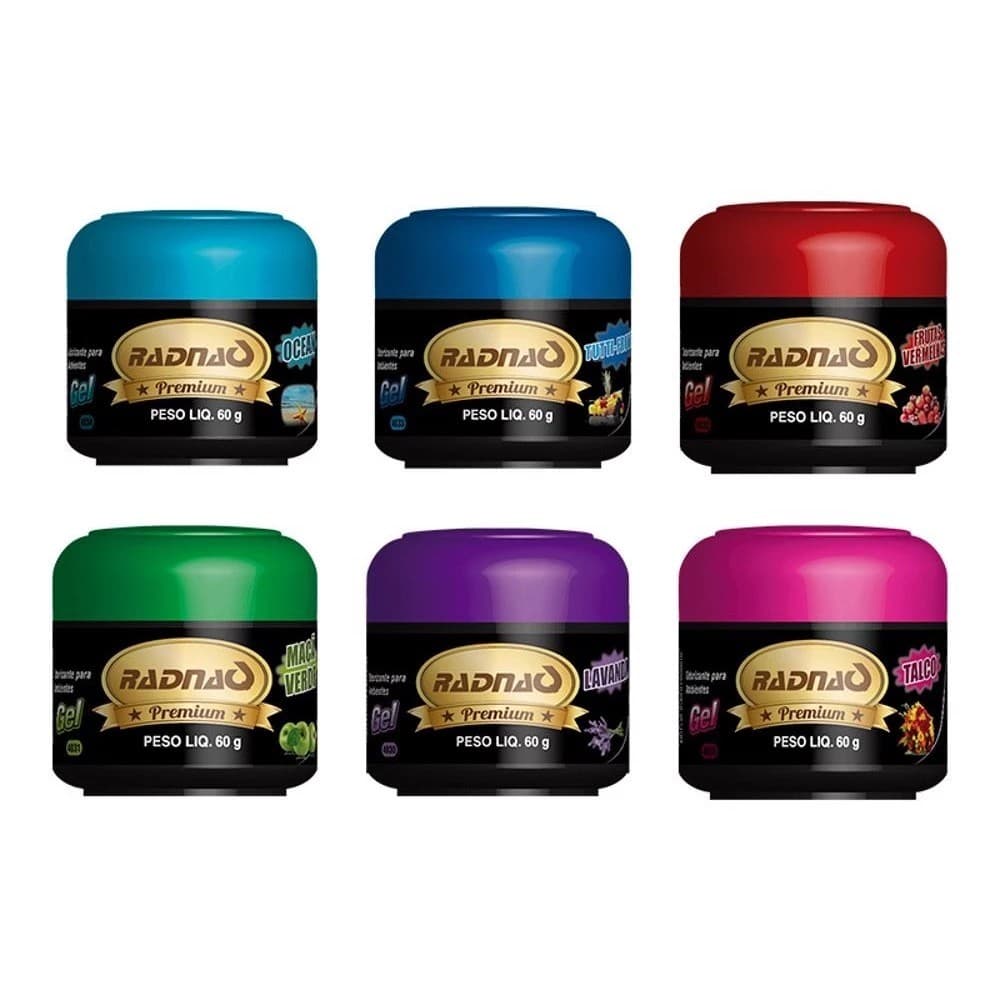 Radnaq Radgel Aromatizante Para Carros Gel Perfumado