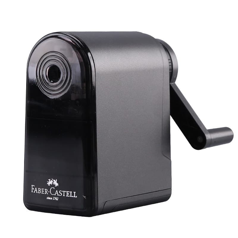 Faber-Castell Esboço Esboço Arte Pintura Especial Hand-Crank grande capacidade apontador de lápis para estudantes de art