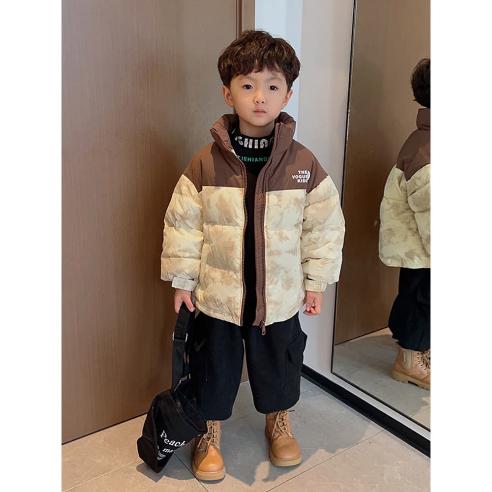 Meninos inverno para baixo jaqueta acolchoada 2026 novo estilo médio pequenas crianças engrossadas meninos bebê pato bra
