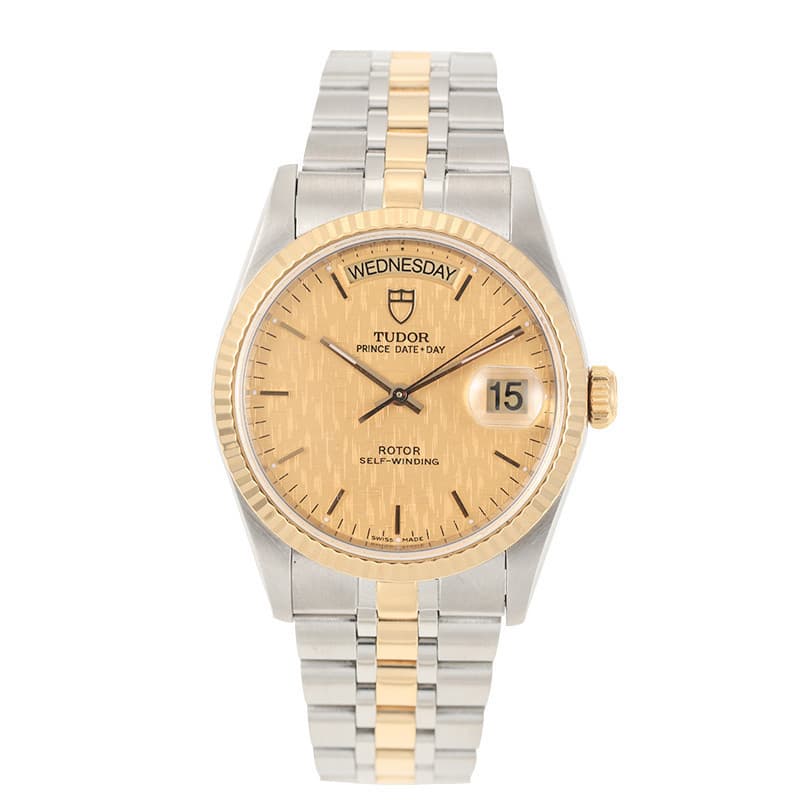 Tudor Tudor Prince Type Série 18K Ouro Relógio Mecânico Automático Masculino M76213-0016