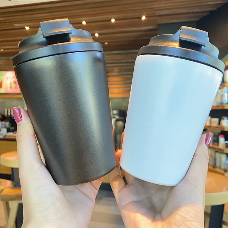 Estilo japonês prático copo térmico Retro senhoras xícara de café acompanhando bonito de alto valor pequeno portátil est