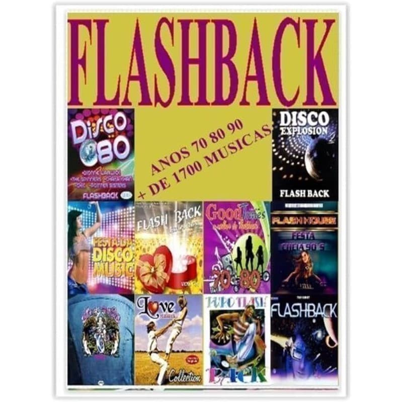 Pen DriveFlashback anos 70.80.90