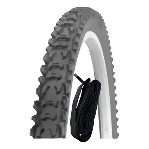 Pacote 01 Pneu E 01 Camara Bicicleta 26x1.95 Kenda Cravo 26 Balão MTB