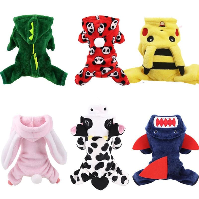 Pet roupas quentes de outono e inverno para quatro patas