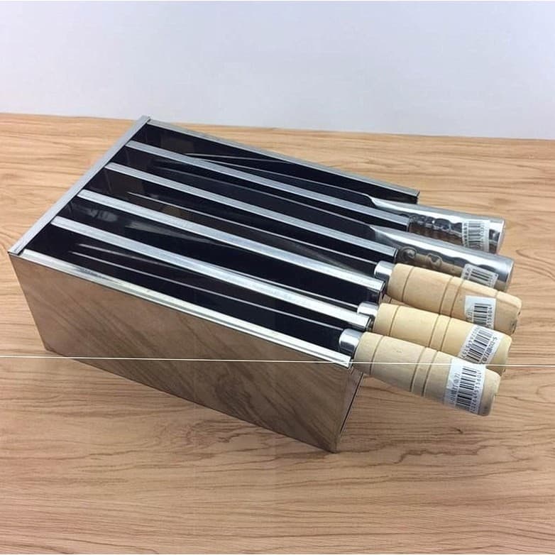 Hotel de aço inoxidável cozinha Multi-grade hotel faca rack caixa doméstica com suporte de faca de cozinha caixa de faca