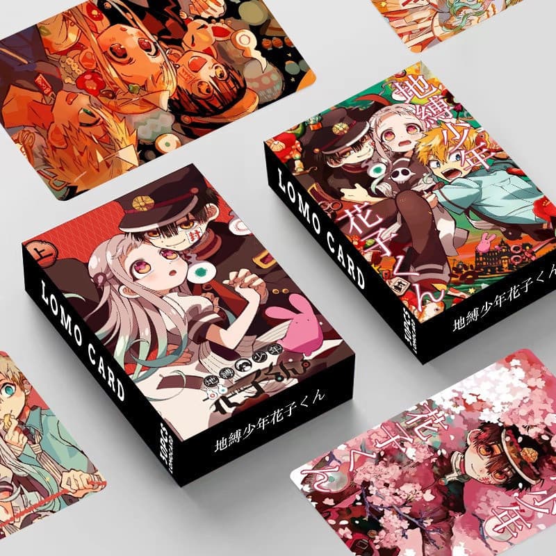 Anime Yugi Amane Hanako-kun Lomo Card Impressão Em Cores De Dupla Face Cartão Fotográfico 30pcs/Caixa