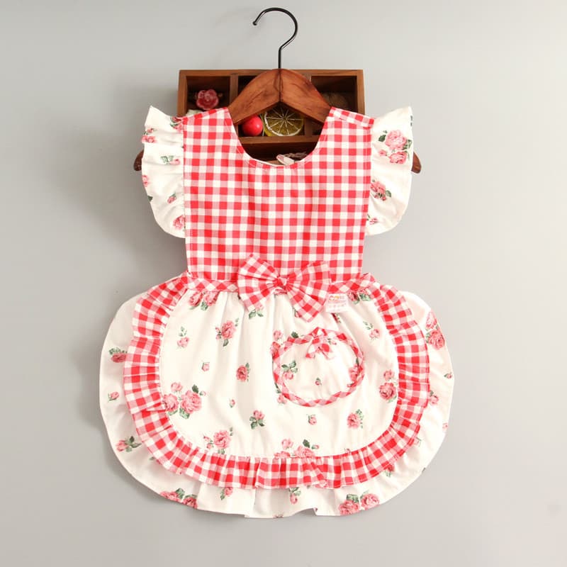 Feminino bebê macacão comer roupas à prova dwaterproof água princesa crianças avental de algodão puro crianças babadores