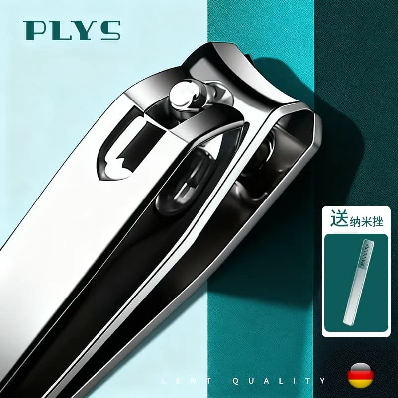 Cortador de unhas doméstico único pacote grande à prova de respingos cortador de unhas portátil Manicure clipper Pedicur