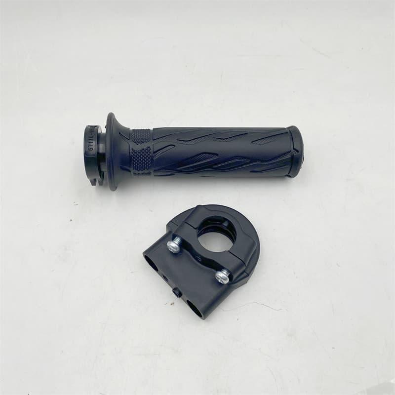 Adequado para Suzuki Scooter UU125/UY125T esquerda direita alça de combustível capa de borracha volta guiador acelerador
