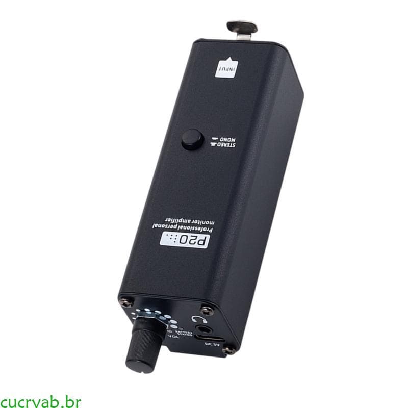 cucryab Profissional Amplificador Fone Ouvido Conversor Monitor Potência Baixo Ruído Circuito Acessórios Música