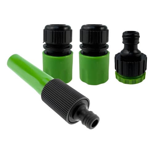 Kit 4 Peças Engate Rápido Conector Para Mangueira 3/4 E 1/2