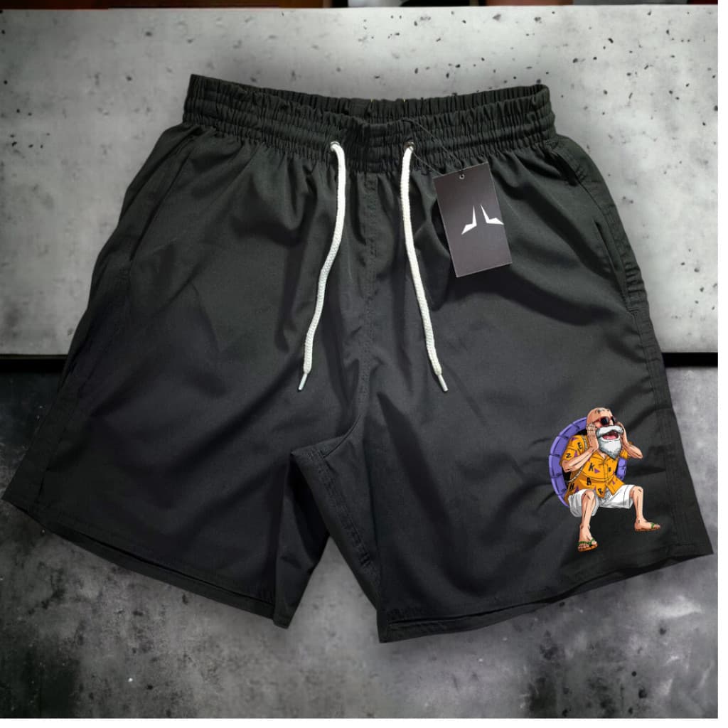 bermuda Short Masculino Mauricinho Modelo MESTRE KAME - Antiodor e Design Esportivo Ideal para Academia, Skate, Basquete