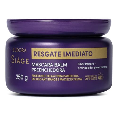 Eudora Siàge Máscara Balm 250g - Resgate Imediato