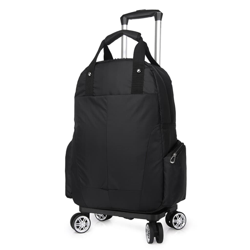 Mochila carrinho de grande capacidade, viagem de curta distância, viagem de negócios, carrinho de dupla utilização, bols