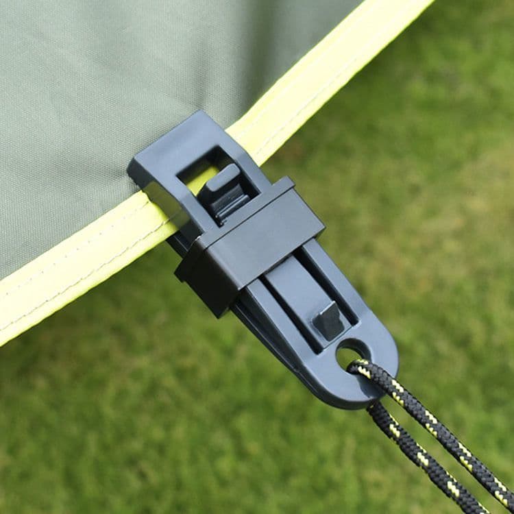 Clipe de fixação de lona à prova de chuva pano sombra Net acampamento ao ar livre tenda dossel fivela de fixação à prova