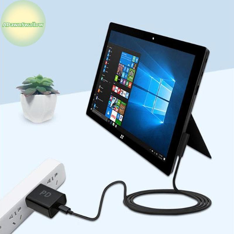 Cabo De Carregamento Do Carregador De Fonte De Alimentação ADS USB Type C Para Microsoft Surface Pro 1/2 BR