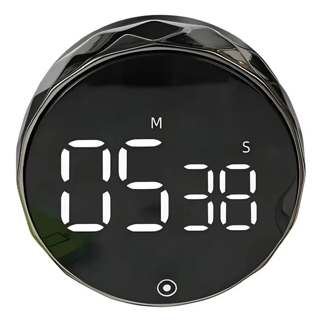 Timer Digital Temporizador Magnético LED Cronômetro Imã Alarme Moderno Cozinha Fitness 2.9 polegadas