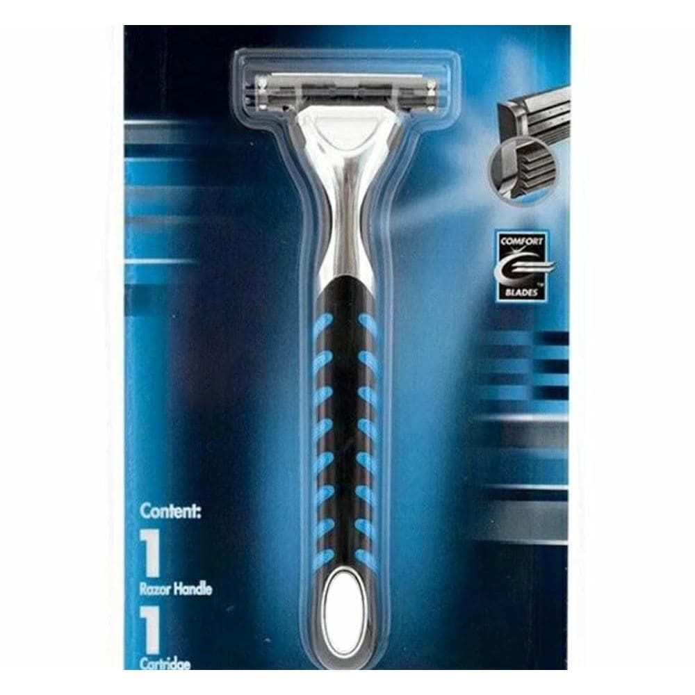 Sensor Excel Dual Blades 1 Cabo de Lâmina + 1 Cartucho de Lâminas Confortáveis em 1 Conjunto