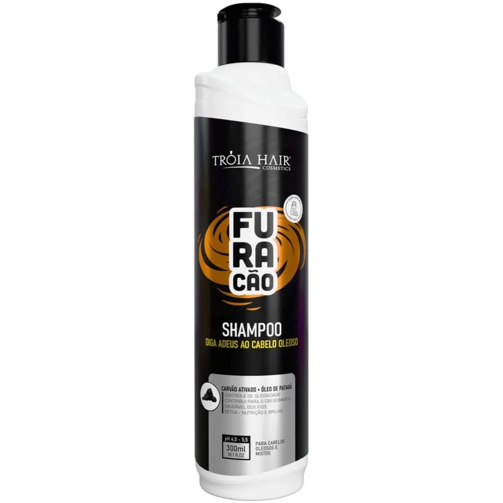 Shampoo Cabelo Misto Raiz Oleosa Pontas Secas Limpeza Profunda Detox Anti Oleosidade Brilho Vitalidade Fios Leves