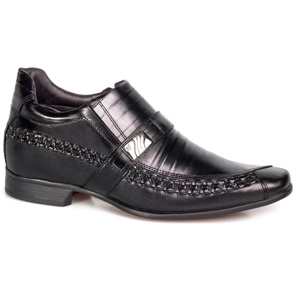 Sapato Social Masculino Rafarillo Las Vegas Alth Aumenta Altura 7cm Original Couro Confortável 3268