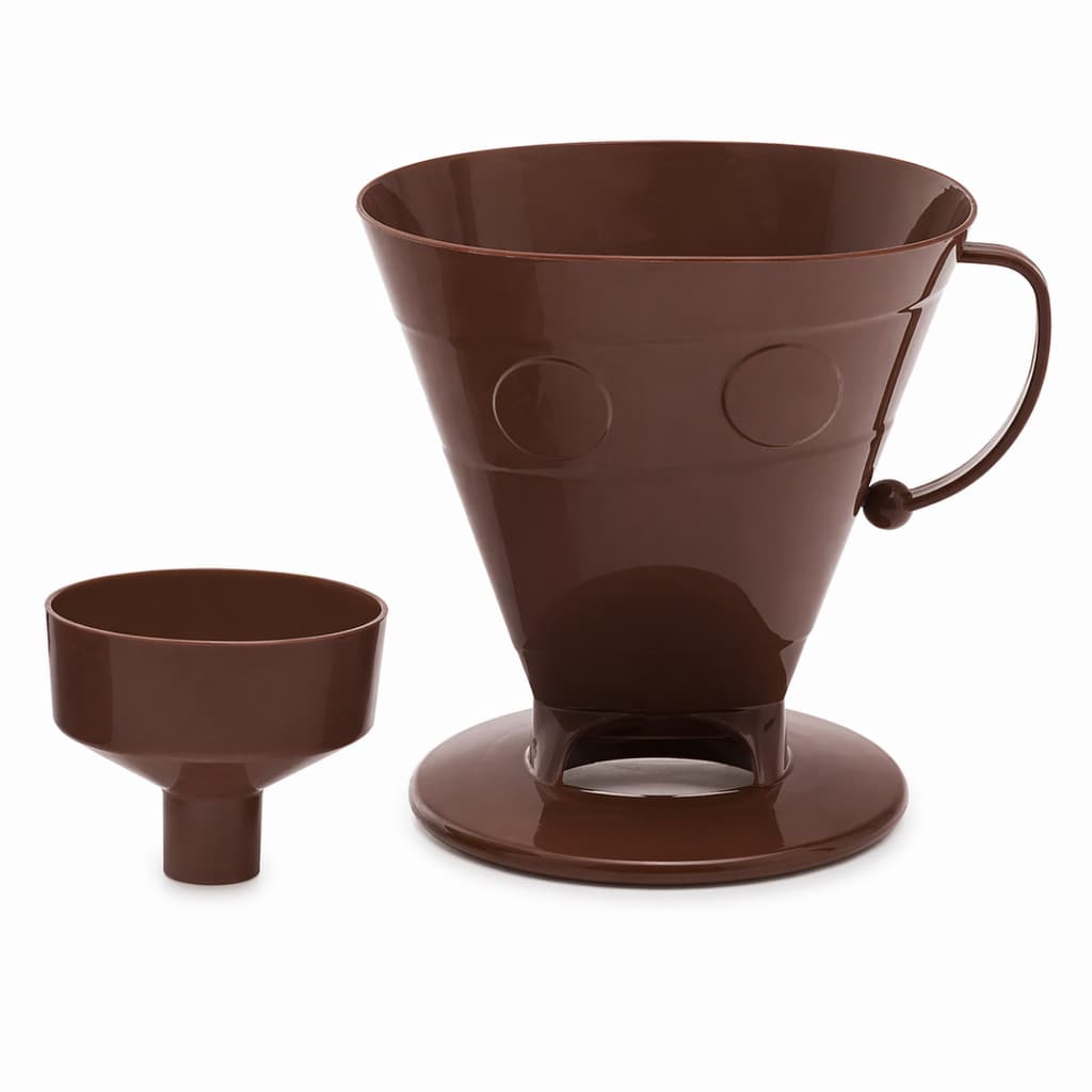 Porta Filtro Café Universal com Adaptador Plástico Cozinha Paramount