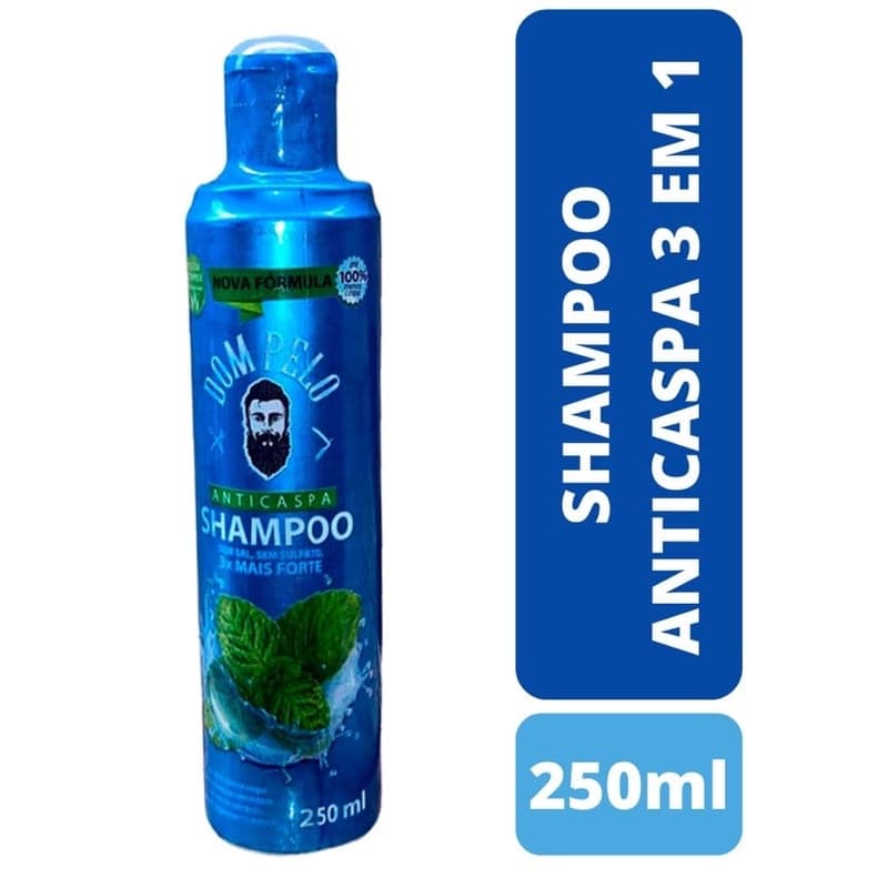 Shampoo Anticaspa 3 EM 1 250ML  Dom Pelo