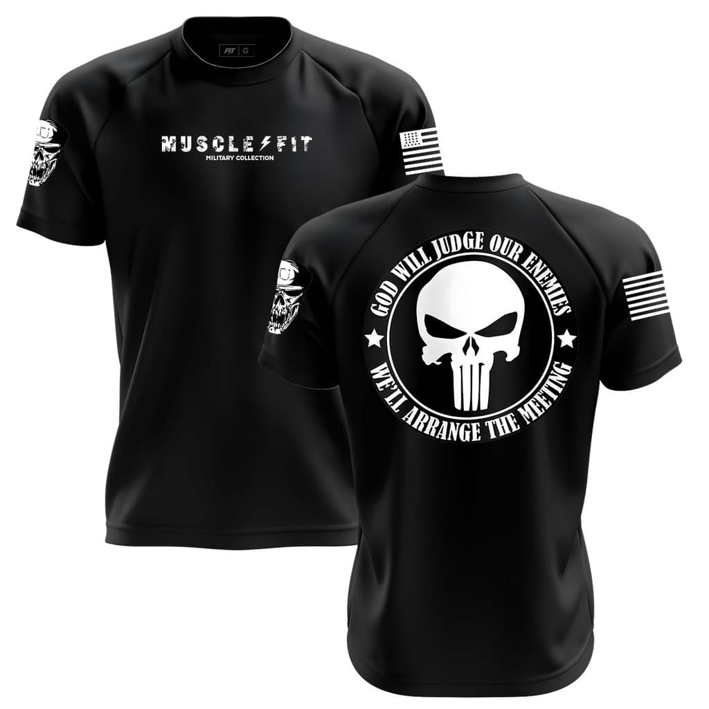 Camiseta Dry Fit Camisa Caveira Granada Militar Masculina Academia Esporte Bope Caveira