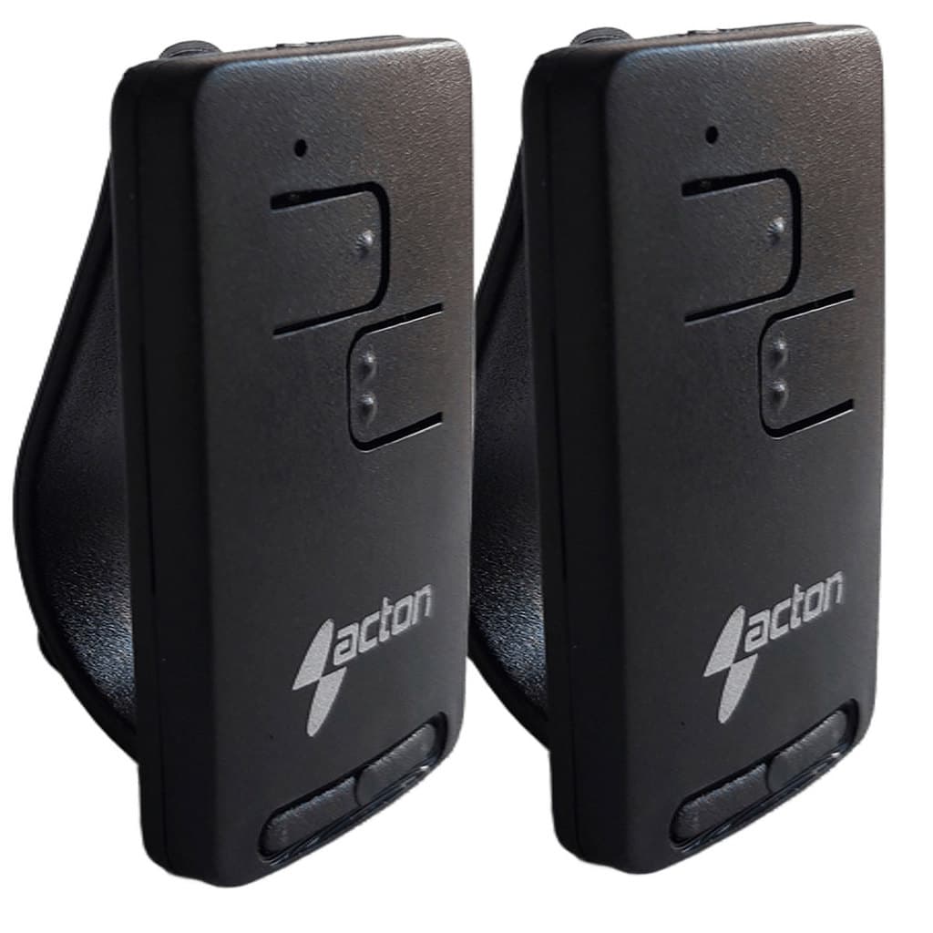 Kit 2 Controles Remotos 433,92 Mhz Tx Uno Portão de Garagem ou Alarme