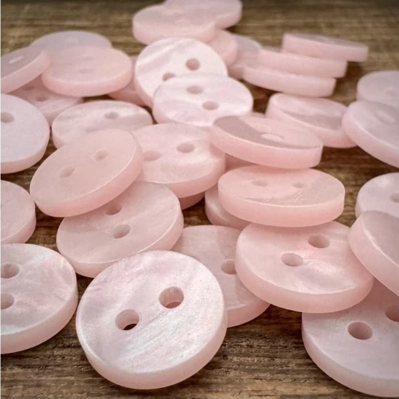 5 Unidades/Pacote 11.4mm Botão De Camisa Rosa Adulta De Malha Vestido Decorativo