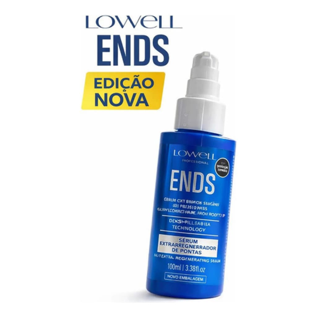 Sérum Extra Regenerador De Pontas Ends Lowell Raiz Às Pontas
