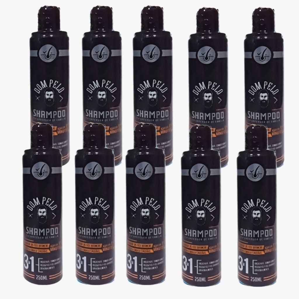 Kit 10 shampoo escurecedor revenda