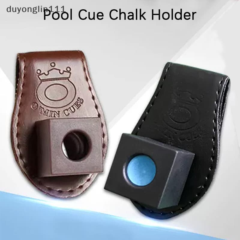 (duyonglin111) Porta Giz Para Taco De Bilhar , Magnético Com Clipe De Cinto Fixo Portátil Bil