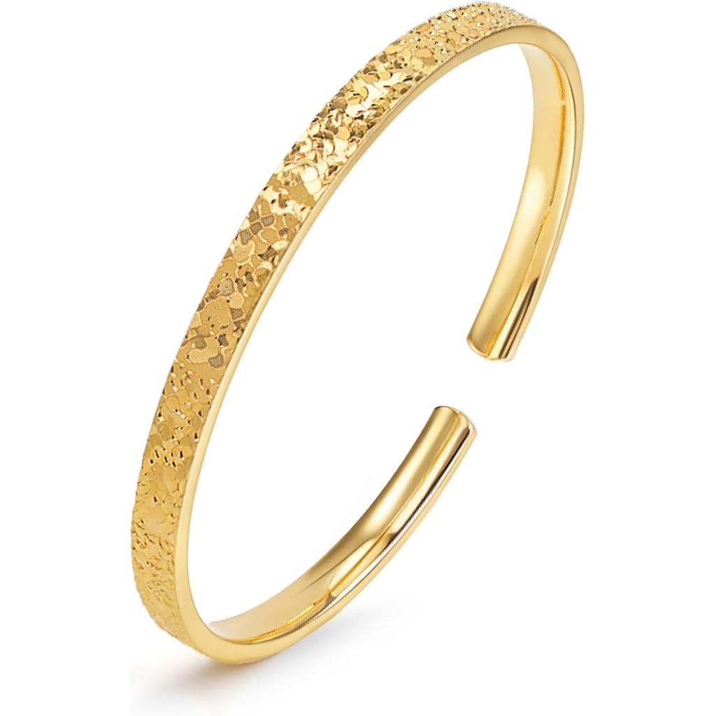 Pulseiras D-POW de Ouro para Mulheres, Pulseiras Banhadas a Ouro 18K, Pulseiras Ajustáveis, Pulseiras Finas de Ouro para