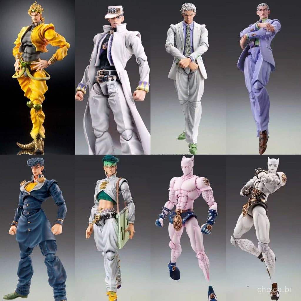 JoJo S Bizarre Adventure Diamond É Inquebrável Matador Rainha Kira Yoshikage Anime Articulado Bonecos Modelo Figura