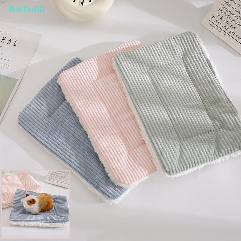 [BLU] Casa De Cama De Hamster Inverno Quente Esquilo Ouriço Coelho Chinchila Tapete Ninho Acessórios