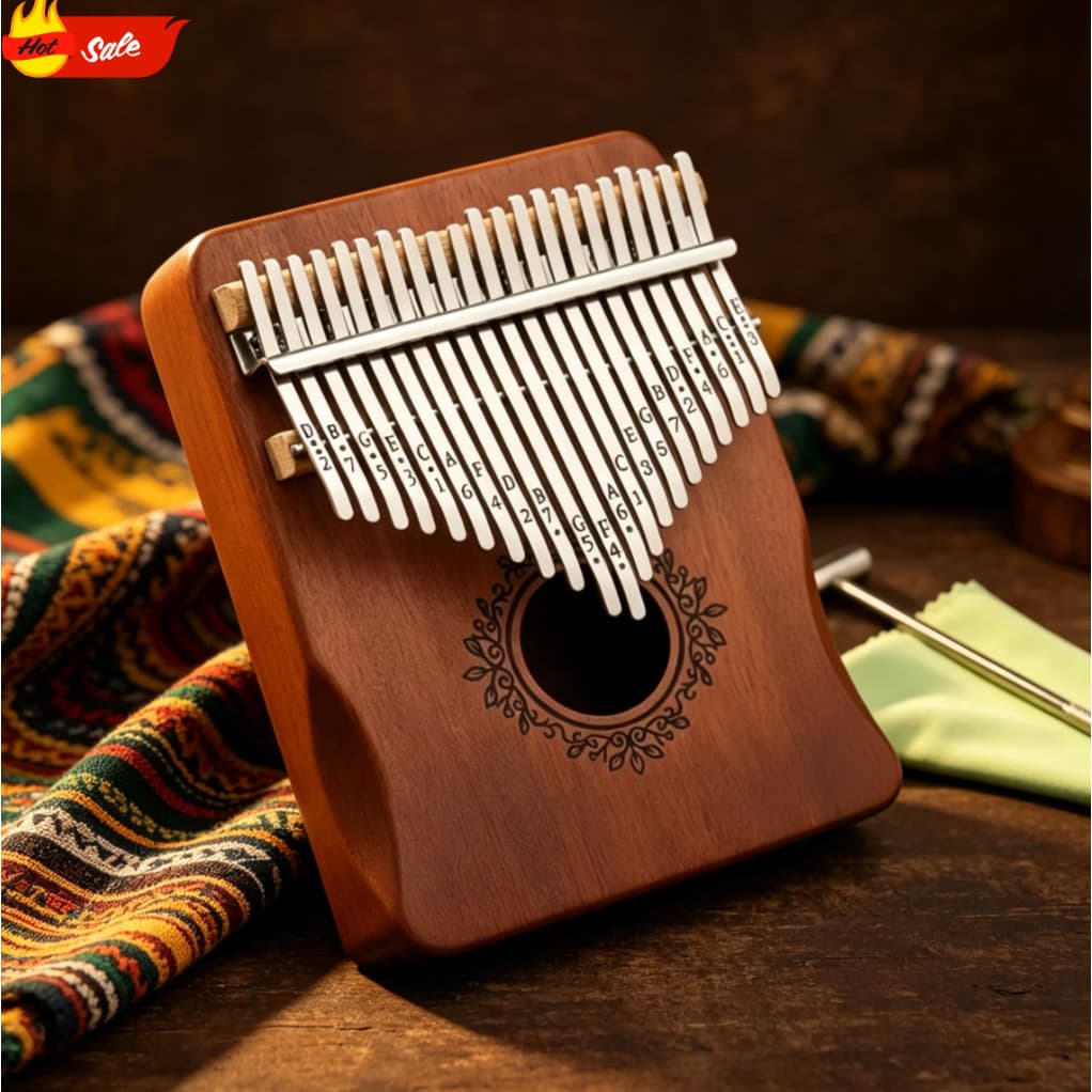 Kalimba 21 Chaves, Piano Kalimba 21 Portátil, Piano Kalimba 21 Dedo, Piano Kalimba 21 para Adultos