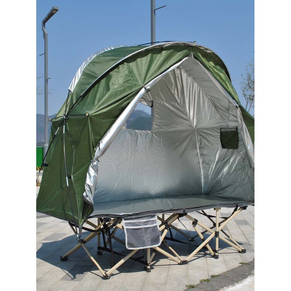 Barraca de proteção solar à prova de chuva para acampamento, barraca de pesca única ao ar livre, barraca de dupla utiliz