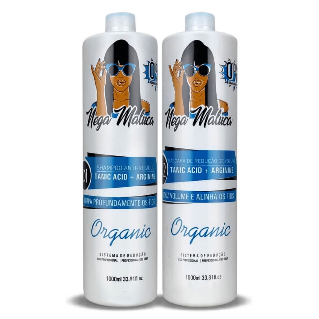 Kit Progressiva Nega Maluca Orgânica Royal - 2x1l